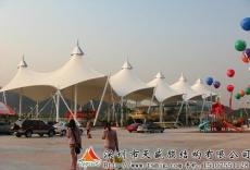 贵州公园景观张拉膜 膜结构价格优惠