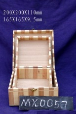 厂家供应饰品木盒 精美礼品包装盒 珠宝木盒