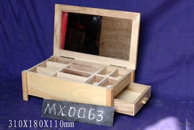 厂家供应饰品木盒 精美礼品包装盒 珠宝木盒