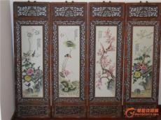 上海珠山八友瓷板画拍卖