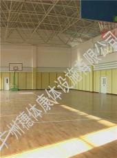 體育館木地板 室內籃球實木地板施工