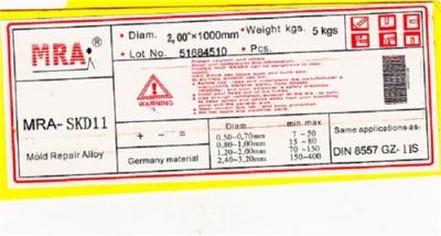 德国MRA-SKD11模具焊丝