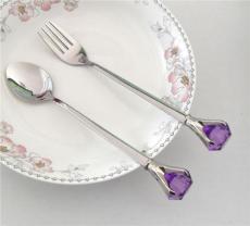 皇家钻石餐具 2014新款璀璨钻石刀叉