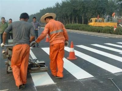 河源交通指示牌 清远道路划线 车位划线