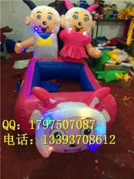 2014厂家直销充气电瓶车 儿童广场游乐玩具