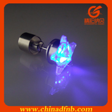 led shiny cool earrings - made in China