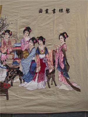 十字绣之琴棋书画上海君道精品展