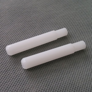 異型尼龍管件 白色 倒角塑料管材加工