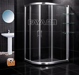扇形淋浴房 钻石型淋浴房 铝合金淋浴房定做