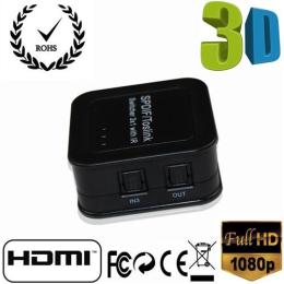 厂家直销低价高品高清音频HDMI转换器3*1