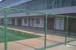 供应组装式篮球场网球场勾花包塑围隔离网