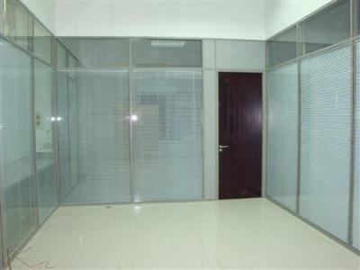 浦东办公大楼室内设计安装玻璃隔断