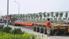 北京超限大型机械设备运输公司大件运输车队