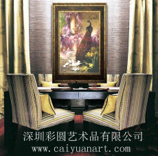 深圳古典油画 装饰画 3D壁画 墙体彩绘