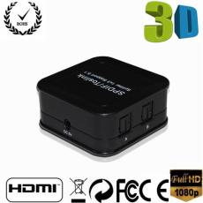 音频HDMI分配器1进3出一分三HDMI音频分配器