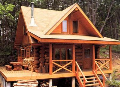 防腐木屋建造 芬兰木木建造 小木屋建造