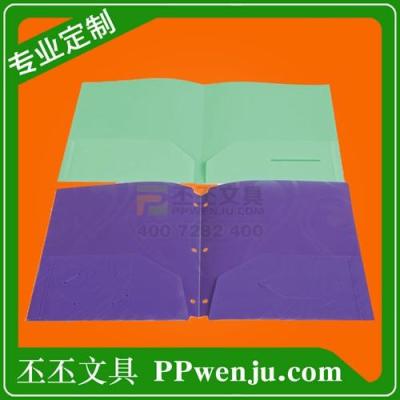 二孔文件夾 丕丕文具定做 a4二孔文件夾