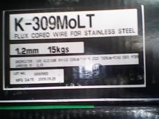 韩国高丽K-309MoLT不锈钢药芯焊丝