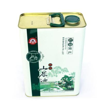 广西巴马优质山茶油铁罐装2.5L/罐