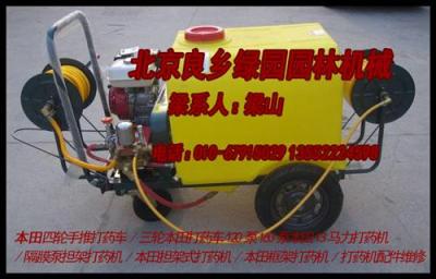 大药箱四轮打药车 推车式喷雾打药车45泵