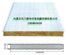 内蒙古玻璃丝棉夹芯板钢结构材料报价