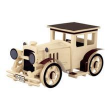 供应太阳能DIY拼装木制汽车模型玩具