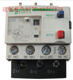 销售LRD-04C热过载继电器0.4-0.63A