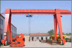 供应安庆地区30吨MH型电动葫芦门式起重机