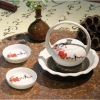 茶具小套组 新款陶瓷茶具套组 手工手绘