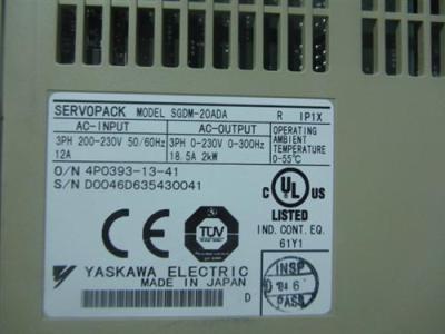 安川SGMBH-2BDCA61+SGDM-2BDE
